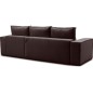 Canapé d'angle convertible - SIDNEY VELOURS - en tissu Luxe - 5/6 places, chocolat, angle gauche (vu de face) Canapé d'angle convertible - SIDNEY VELOURS - en tissu Luxe - 5/6 places, chocolat, angle gauche (vu de face)