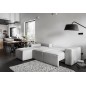 - Canapé d'angle convertible - SIDNEY VELOURS - en tissu Luxe - 5/6 places, gris clair, angle gauche (vu de face) - Canapé d'angle convertible - SIDNEY VELOURS - en tissu Luxe - 5/6 places, gris clair, angle gauche (vu de face)