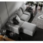 Canapé d'angle convertible - SIDNEY VELOURS - en tissu Luxe - 5/6 places, gris foncé, angle gauche (vu de face) Canapé d'angle convertible - SIDNEY VELOURS - en tissu Luxe - 5/6 places, gris foncé, angle gauche (vu de face)