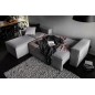Canapé d'angle convertible - SIDNEY VELOURS - en tissu Luxe - 5/6 places, gris foncé, angle gauche (vu de face) Canapé d'angle convertible - SIDNEY VELOURS - en tissu Luxe - 5/6 places, gris foncé, angle gauche (vu de face)