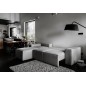 Canapé d'angle convertible - SIDNEY VELOURS - en tissu Luxe - 5/6 places, gris foncé, angle gauche (vu de face) Canapé d'angle convertible - SIDNEY VELOURS - en tissu Luxe - 5/6 places, gris foncé, angle gauche (vu de face)