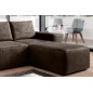 Canapé d'angle convertible - SIDNEY VELOURS - en tissu Luxe - 5/6 places, chocolat, angle droit (vu de face) Canapé d'angle convertible - SIDNEY VELOURS - en tissu Luxe - 5/6 places, chocolat, angle droit (vu de face)