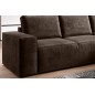 Canapé d'angle convertible - SIDNEY VELOURS - en tissu Luxe - 5/6 places, chocolat, angle droit (vu de face) Canapé d'angle convertible - SIDNEY VELOURS - en tissu Luxe - 5/6 places, chocolat, angle droit (vu de face)