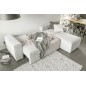 Canapé d'angle convertible - SIDNEY VELOURS - en tissu Luxe - 5/6 places, blanc cassé, angle droit (vu de face) Canapé d'angle convertible - SIDNEY VELOURS - en tissu Luxe - 5/6 places, blanc cassé, angle droit (vu de face)
