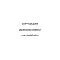 Supplément pour livraison à l'intérieur de l'habitation et pour l'installation du canapé. La reprise de l'ancien canapé incluse,