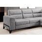 Canapé d'angle convertible - CASTA VELOURS - en tissu Luxe, gris, 5/6 places, angle droit (vu de face) Canapé d'angle convertible - CASTA VELOURS - en tissu Luxe, gris, 5/6 places, angle droit (vu de face)