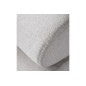 Canapé d'angle convertible en tissu luxe 5 places, ANNECY, couleur ivoire, angle droit (vu de face) Canapé d'angle convertible en tissu luxe 5 places, ANNECY, couleur ivoire, angle droit (vu de face)