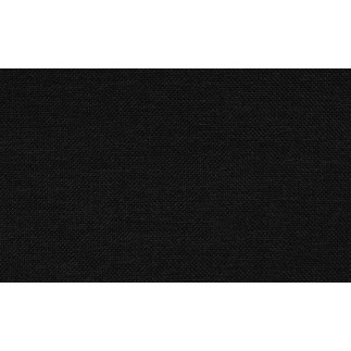 Canapé d'angle convertible en tissu luxe, rangement - noir, angle droit (vu de face), ROXANE