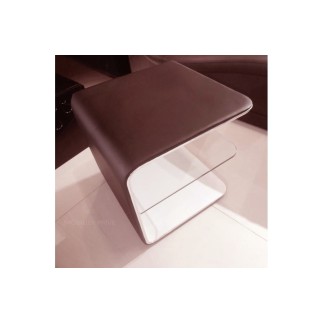 - Chevet de qualité supérieure ELVIN, chocolat (gauche)
