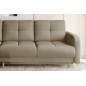 Canapé d'angle convertible en tissu velours luxe, rangement - BEIGE, angle gauche (vu de face), ROXANE VELOURS, 4 places Canapé d'angle convertible en tissu velours luxe, rangement - BEIGE, angle gauche (vu de face), ROXANE VELOURS, 4 places