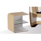 Chevet de qualité supérieure ELVIN, beige (gauche) Chevet de qualité supérieure ELVIN, beige (gauche)