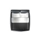 Lit en cuir italien de luxe PRESTIGIO, noir et blanc, 180x200 Lit en cuir italien de luxe PRESTIGIO, noir et blanc, 180x200