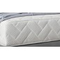 Ensemble lit + sommier + matelas - velours gris - 180x200 cm - CORSICA Ensemble lit + sommier + matelas - velours gris - 180x200 cm - CORSICA