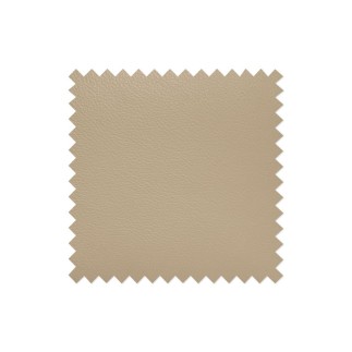 Canapé d'angle en cuir italien de luxe 5 places ASTRA, beige, angle droit