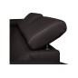 - Canapé d'angle en cuir italien de luxe 5 places ASTRA, chocolat, angle gauche - Canapé d'angle en cuir italien de luxe 5 places ASTRA, chocolat, angle gauche