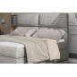 Ensemble boxspring complet tête de lit + sommiers + matelas + surmatelas AMARIS de VENESETTI - tissu luxe gris - 180x200 cm Ensemble boxspring complet tête de lit + sommiers + matelas + surmatelas AMARIS de VENESETTI - tissu luxe gris - 180x200 cm