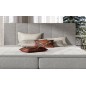 Ensemble boxspring complet tête de lit + sommiers + matelas + surmatelas BORIS de VENESETTI - tissu luxe gris clair - 140x200 cm Ensemble boxspring complet tête de lit + sommiers + matelas + surmatelas BORIS de VENESETTI - tissu luxe gris clair - 140x200 cm
