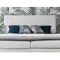 Ensemble boxspring complet tête de lit + sommiers + matelas + surmatelas BORIS de VENESETTI - simili cuir blanc - 180x200 cm Ensemble boxspring complet tête de lit + sommiers + matelas + surmatelas BORIS de VENESETTI - simili cuir blanc - 180x200 cm