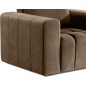 Fauteuil 1 place en tissu velours catégorie luxe, beige, LAZINO Fauteuil 1 place en tissu velours catégorie luxe, beige, LAZINO