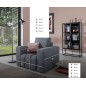 Fauteuil 1 place en tissu velours catégorie luxe, chocolat, LAZINO Fauteuil 1 place en tissu velours catégorie luxe, chocolat, LAZINO