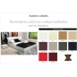 Lit design en cuir italien de luxe SPIRIT, personnalisé, 160x200 Lit design en cuir italien de luxe SPIRIT, personnalisé, 160x200