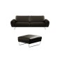 2eme paiement de la commande: Canapé 3 places en 100% TOUT cuir italien de prestige, SPENCER, noir, . Pouf spencer en tout cuir 2eme paiement de la commande: Canapé 3 places en 100% TOUT cuir italien de prestige, SPENCER, noir, . Pouf spencer en tout cuir