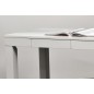 Bureau design nordique en bois lacqué ANFA, blanc