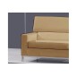 Fauteuil 1 place en cuir italien XENIA, beige Fauteuil 1 place en cuir italien XENIA, beige