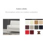 Fauteuil 1 place en cuir italien XENIA, couleur personnalisée