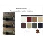 - Canapé d'angle convertible en cuir buffle italien 5 places, ALLURE, couleur personnalisée, angle gauche - Canapé d'angle convertible en cuir buffle italien 5 places, ALLURE, couleur personnalisée, angle gauche