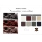 Canapé d'angle avec un relax électrique en cuir de buffle italien de luxe 6 places BOSTON couleur personnalisée, angle gauche Canapé d'angle avec un relax électrique en cuir de buffle italien de luxe 6 places BOSTON couleur personnalisée, angle gauche