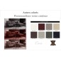 Canapé d'angle avec un relax électrique en cuir de buffle italien de luxe 6 places BOSTON couleur personnalisée, angle droit
