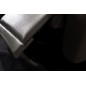 Canapé d'angle en cuir buffle italien de luxe 6/7 places LORENZO, gris foncé, angle gauche Canapé d'angle en cuir buffle italien de luxe 6/7 places LORENZO, gris foncé, angle gauche