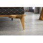 Canapé d'angle en cuir buffle italien de luxe 6/7 places - PALACE, beige et chocolat, angle gauche Canapé d'angle en cuir buffle italien de luxe 6/7 places - PALACE, beige et chocolat, angle gauche