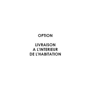 Option : livraison Prémium à l'intéreiur de l'habitation