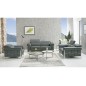 Ensemble Canapé 3 places et 2 places et fauteuil 1 place en cuir italien buffle , BOLZANO, gris foncé Ensemble Canapé 3 places et 2 places et fauteuil 1 place en cuir italien buffle , BOLZANO, gris foncé