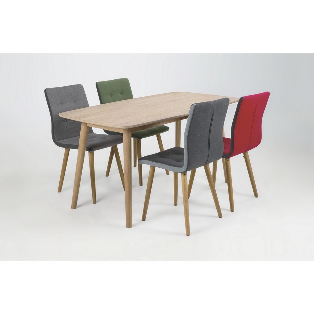Table à manger design bois massif clair, NAXIS Table à manger design bois massif clair, NAXIS