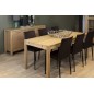 Table à manger design chêne COZINI, Bois clair Table à manger design chêne COZINI, Bois clair