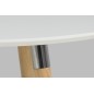 Table à manger design laqué blanc, BERINI Table à manger design laqué blanc, BERINI