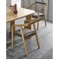 Table extensible (160 à 240) rectangulaire en chêne naturel, ELEFI, Bois