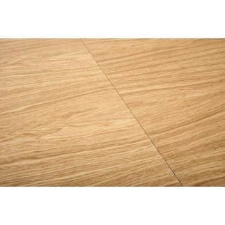 Table extensible (160 à 240) rectangulaire en chêne naturel, ELEFI