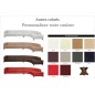 Canapé d'angle en 100% Tout Cuir italien 7 places PRESTIGO, couleur personnalisée, angle droit Canapé d'angle en 100% Tout Cuir italien 7 places PRESTIGO, couleur personnalisée, angle droit