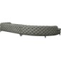 Canapé d'angle en 100% Tout Cuir italien - 7 places PRESTIGO, gris foncé, angle gauche Canapé d'angle en 100% Tout Cuir italien - 7 places PRESTIGO, gris foncé, angle gauche