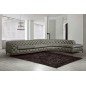 Canapé d'angle en 100% Tout Cuir italien 7 places PRESTIGO, gris foncé, angle droit Canapé d'angle en 100% Tout Cuir italien 7 places PRESTIGO, gris foncé, angle droit