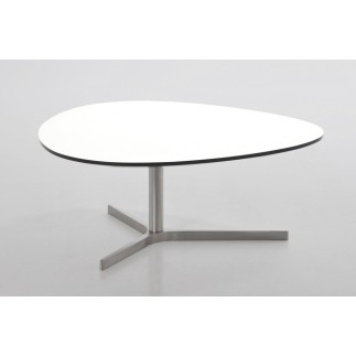 Table basse design, blanche PIZONI