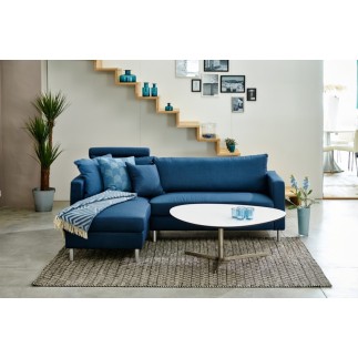 Table basse design, blanche PIZONI