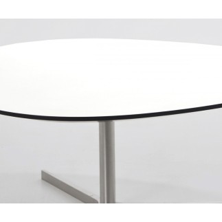 Table basse design, blanche PIZONI