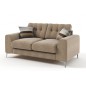 Canapé 2 places en tissu de qualité ERVIN, beige