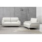 Canapé 2 places en cuir LUXE italien MARINI, blanc Canapé 2 places en cuir LUXE italien MARINI, blanc