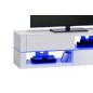 Meuble TV design laqué blanc ultra brillant, VISION Meuble TV design laqué blanc ultra brillant, VISION